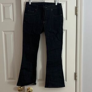 Victoria Beckham Dark Flare Jeans